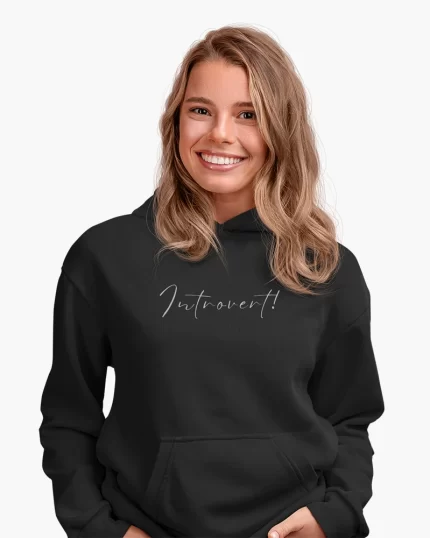 introvert_women_hoodie_black